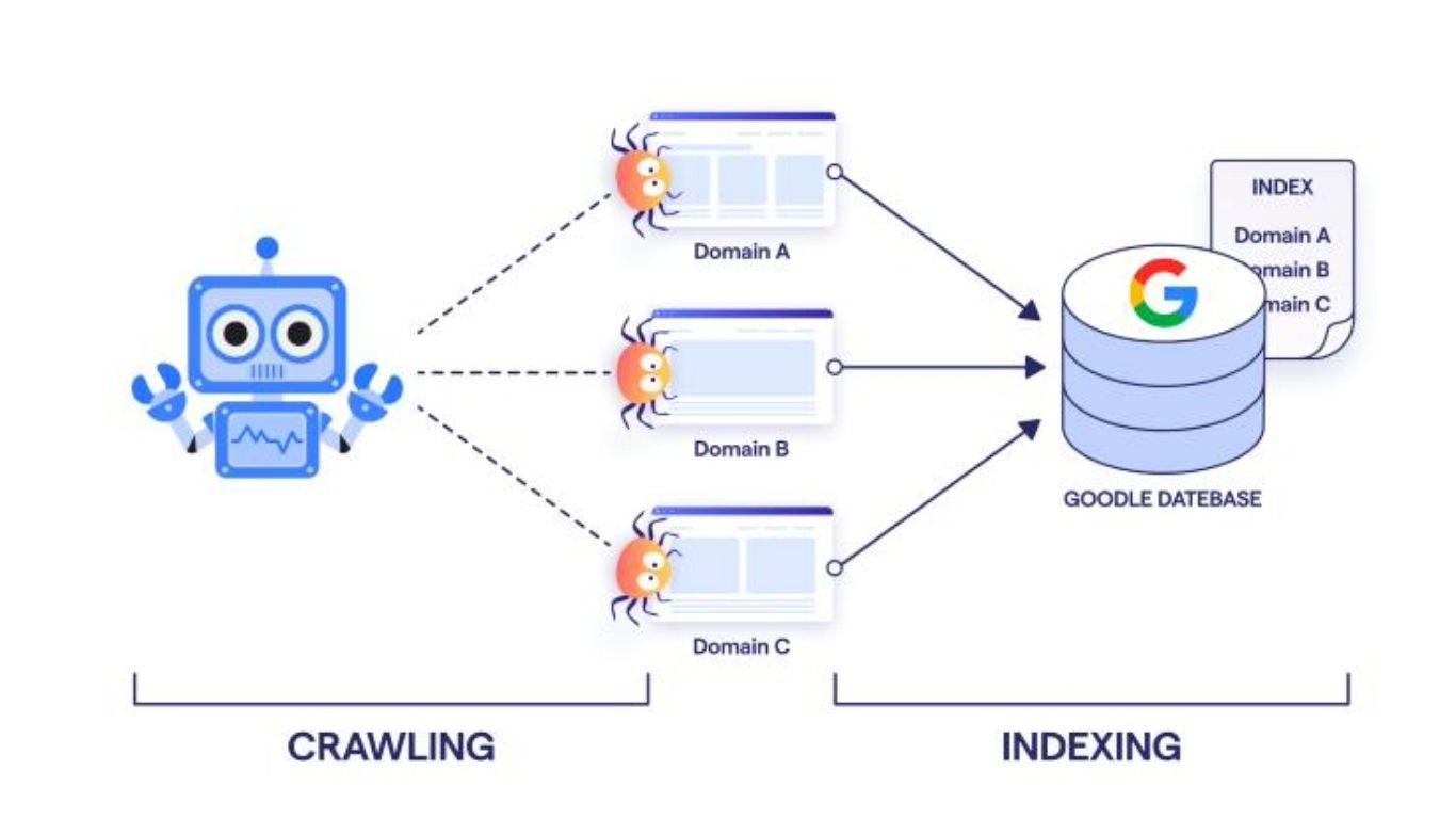 Quy trình hoạt động của Google: Crawling → Indexing → Ranking