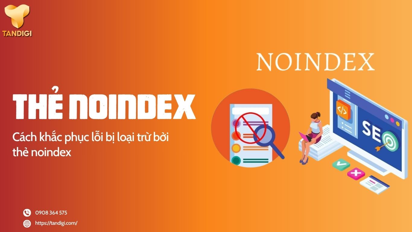 lỗi bị loại trừ bởi thẻ noindex trong google search console