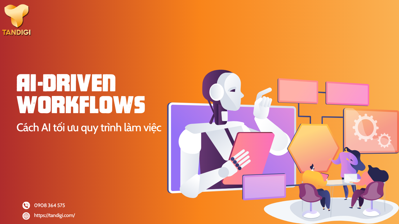 AI-driven workflows là gì? Cách AI tối ưu quy trình làm việc