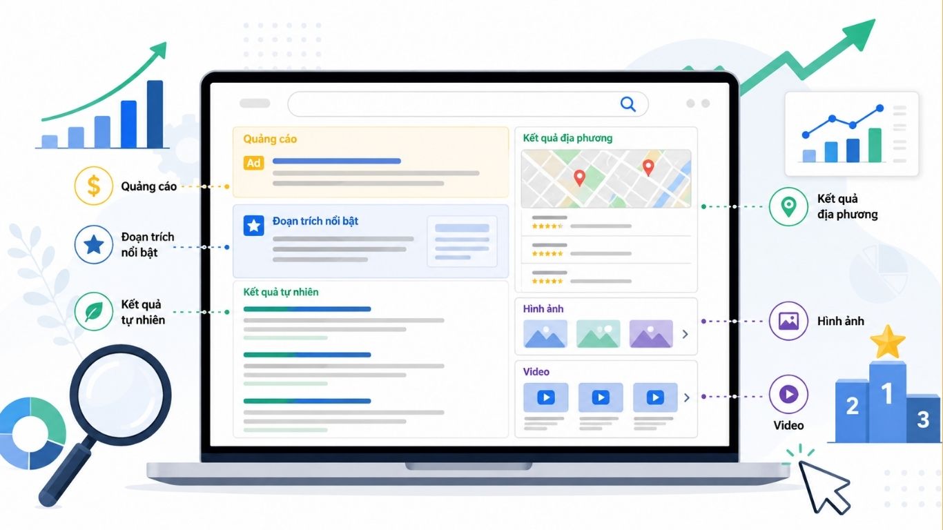 SERP là gì? Tầm quan trọng của SERP trong SEO
