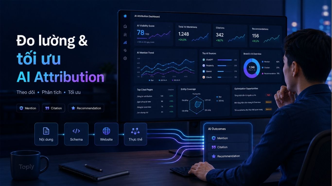 AI Attribution Là Gì? Vì Sao Doanh Nghiệp Cần Theo Dõi Nguồn Ghi Nhận Từ AI?
