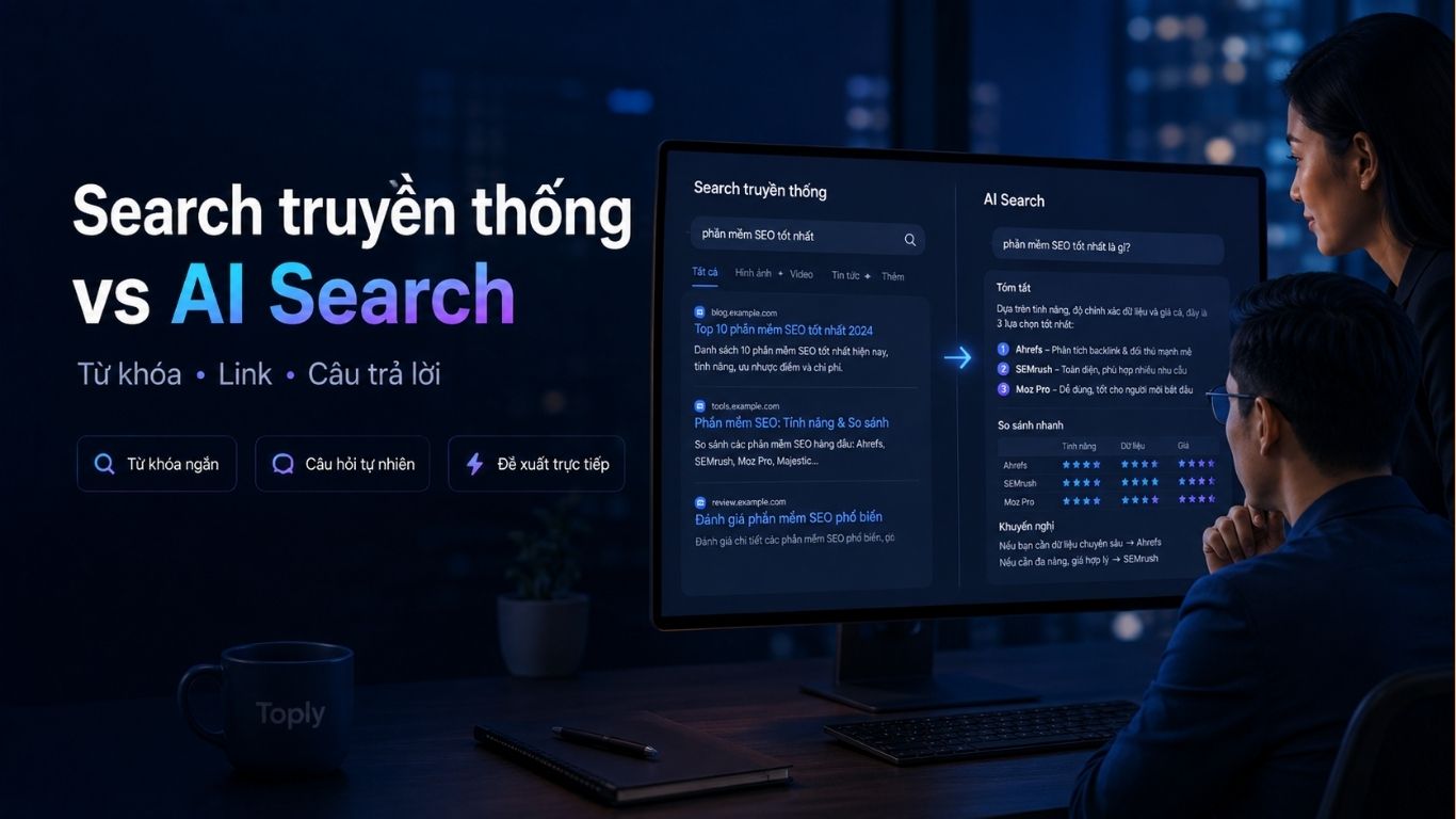 AI-Powered Search Là Gì? Cách Tìm Kiếm Bằng AI Đang Thay Đổi SEO