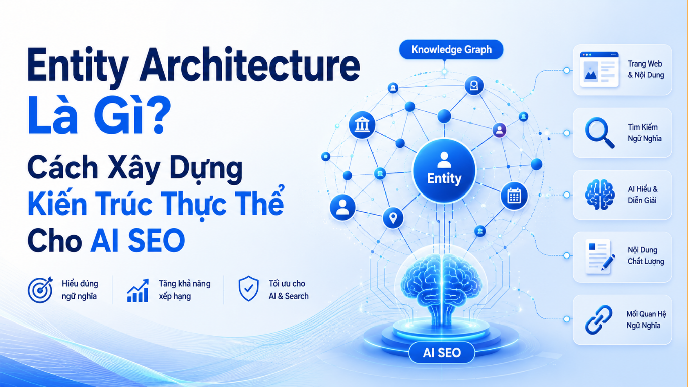 Entity Architecture Là Gì? Cách Xây Dựng Kiến Trúc Thực Thể Cho AI SEO