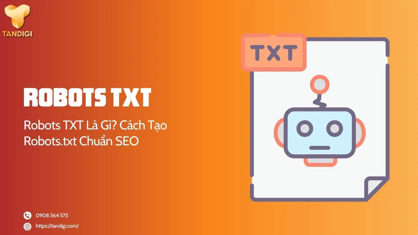 Robots TXT Là Gì? Cách Tạo Robots.txt Chuẩn SEO