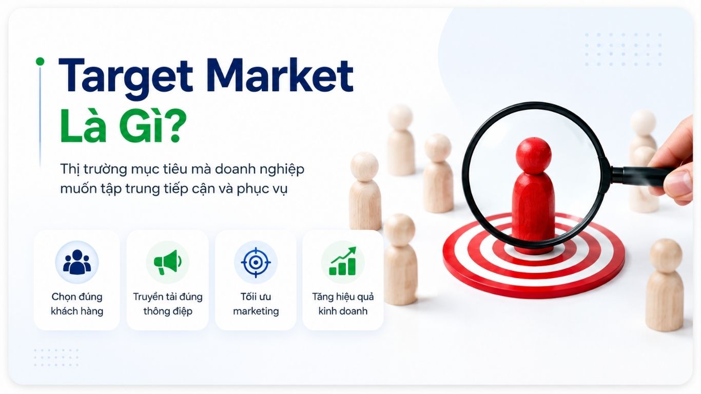 Target Market Là Gì? Cách Xác Định Thị Trường Mục Tiêu Cho Doanh Nghiệp