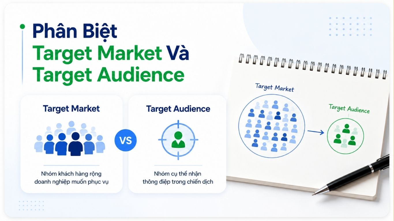 Target Market Là Gì? Cách Xác Định Thị Trường Mục Tiêu Cho Doanh Nghiệp