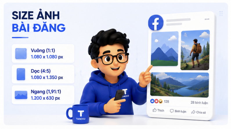Size Ảnh Facebook Chuẩn Cho Bài Đăng Và Quảng Cáo