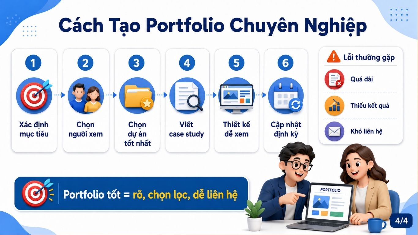 Portfolio Là Gì? Cách Tạo Portfolio Chuyên Nghiệp 