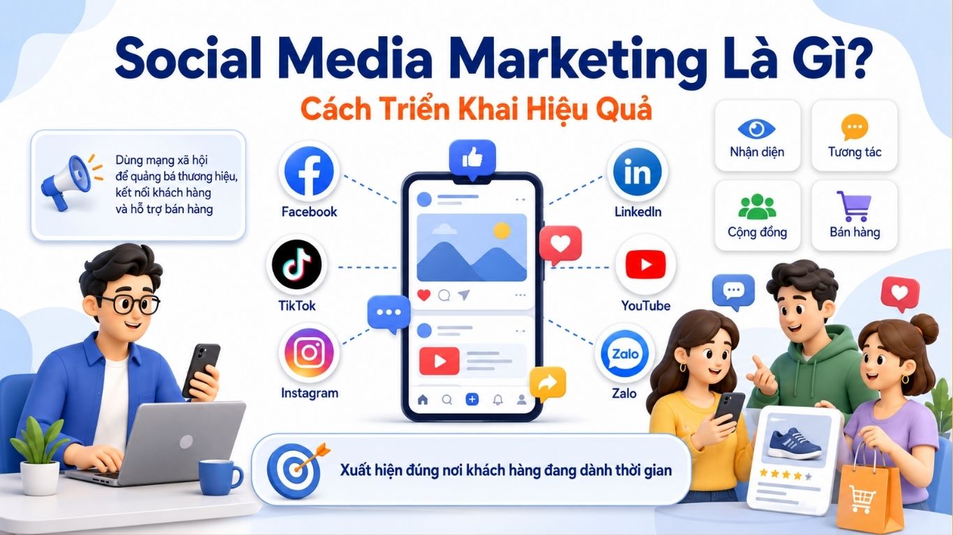 Social Media Marketing Là Gì? Cách Triển Khai Hiệu Quả 