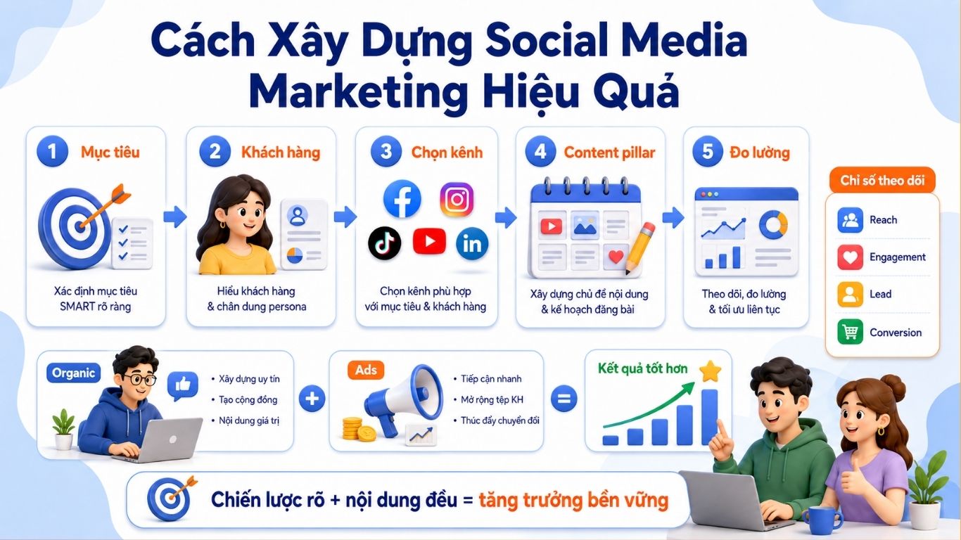 Social Media Marketing Là Gì? Cách Triển Khai Hiệu Quả 