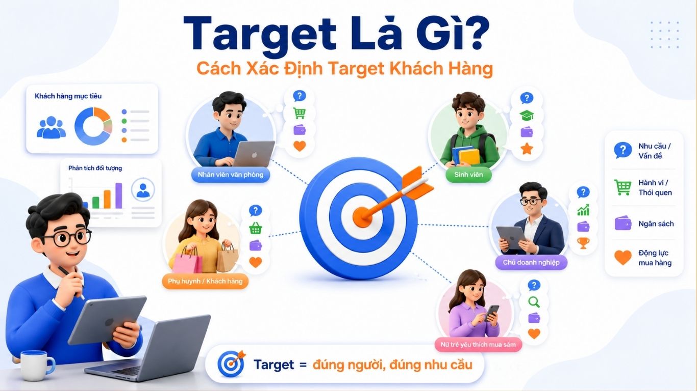 Target Là Gì? Cách Xác Định Target Khách Hàng
