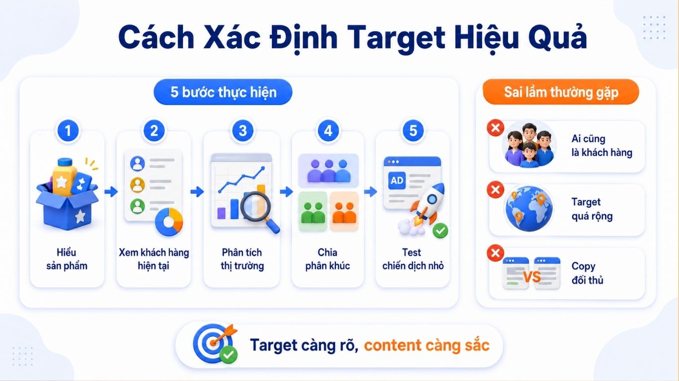 Target Là Gì? Cách Xác Định Target Khách Hàng
