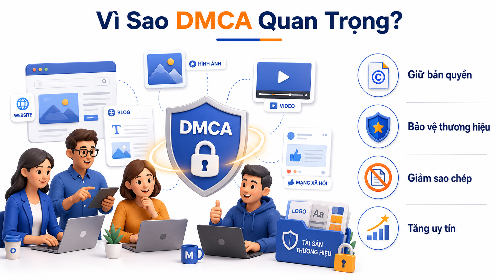 DMCA Là Gì? Cách Bảo Vệ Nội Dung Trong Marketing
