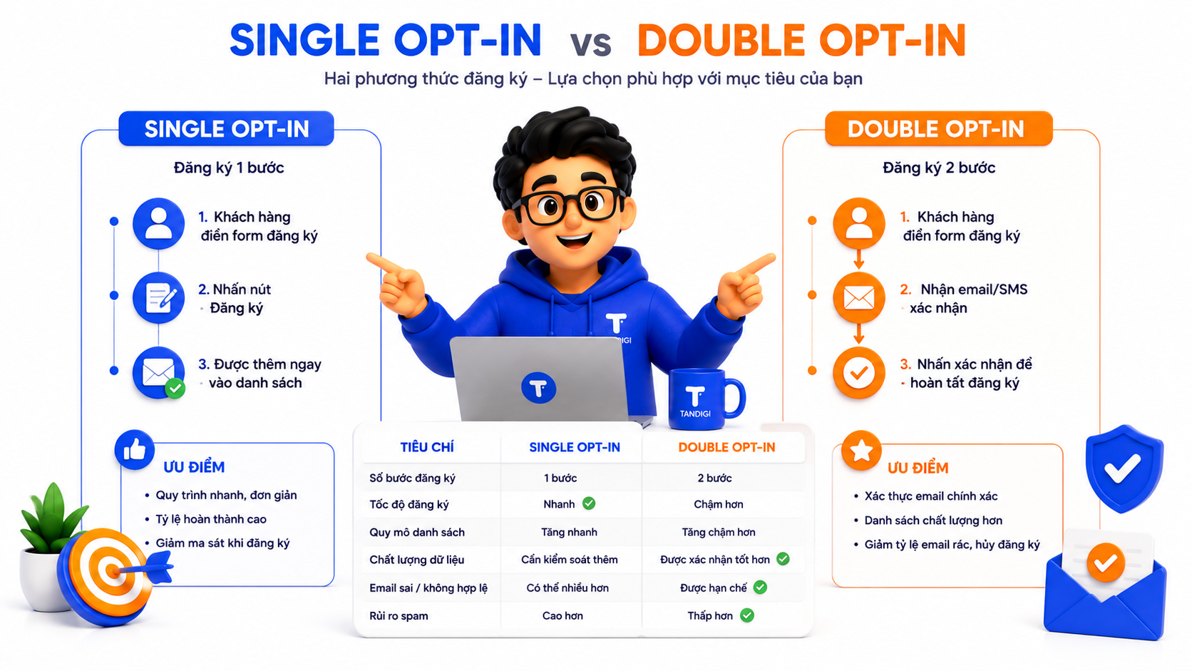 OPT Là Gì Trong Marketing? Cách Ứng Dụng Opt-in Và Opt-out
